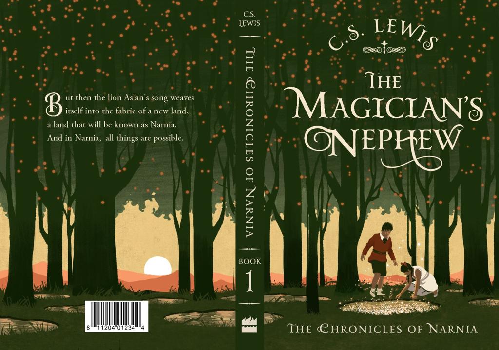 The Magician's Nephew Book Cover Design