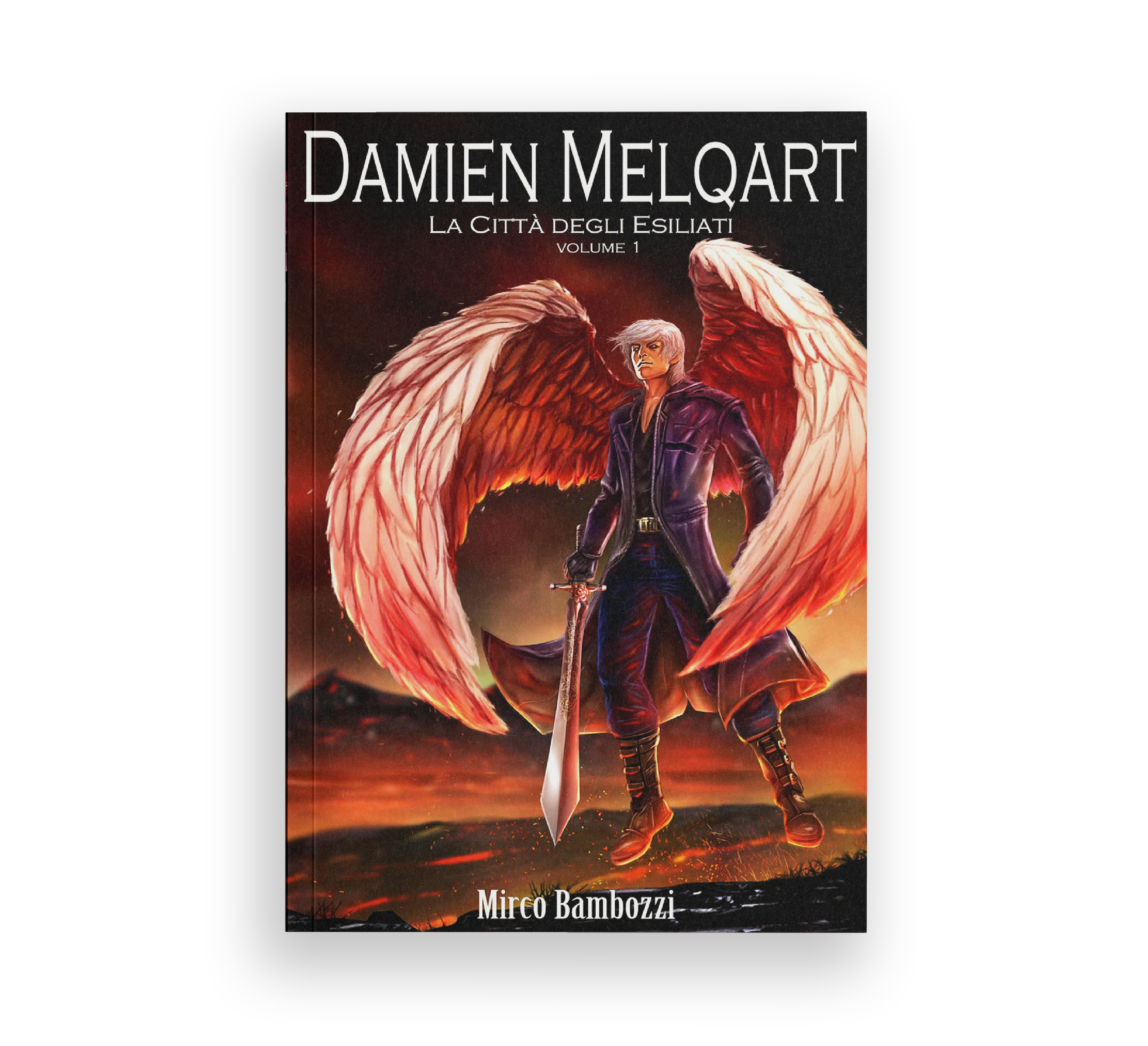 The Warrior Between Two Worlds — Book Cover Design